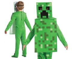 GoDan Detský kostým - Creeper Fancy - Minecraft (licencia) veľkosť S 4-6 rokov
