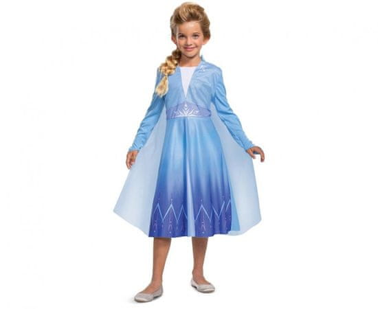 GoDan Detský kostým - Elsa Basic - Frozen 2 (licencia) veľkosť M 7-8 rokov