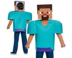 GoDan Detský kostým - Steve Classic - Minecraft (licencia) veľkosť M 7-8 rokov