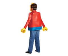 GoDan Detský kostým - Lego Guy Classic - Lego Iconic (licencia) veľkosť M 7-8 rokov