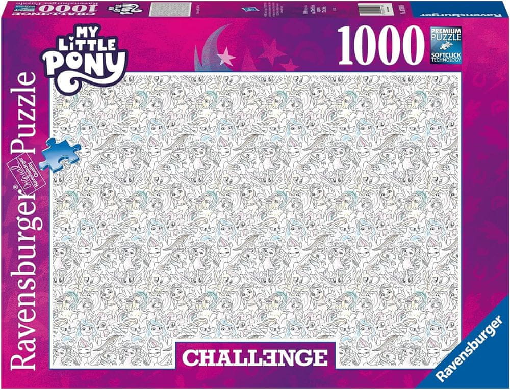 Ravensburger Challenge Puzzle: My Little Pony 1000 dielikov