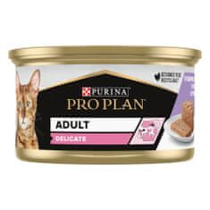 Purina Pro Plan CAT DELICATE krůta 24× 85 g