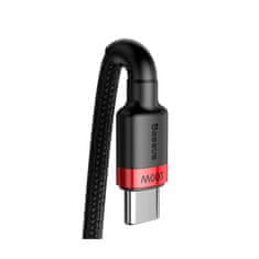 BASEUS Cafule USB-C/C kábel PD 2.100W 2m čierno-červený