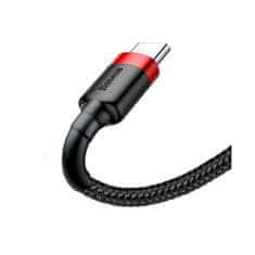 BASEUS Cafule USB-A/C kábel 3A 0,5m čierny