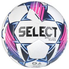 SELECT Lopty futbal biela 5 Brillant Super Fifa Quality Pro V24