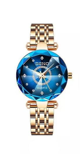 Netscroll Elegantné dámske hodinky, dámske náramkové hodinky s klasickým analógovým systémom, z nehrdzavejúcej ocele, vodotesné, elegantný dizajn vhodný pre všetky príležitosti, PremiumWatch
