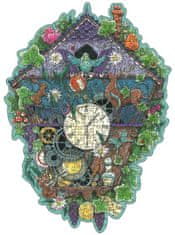 Ravensburger 120007593 Dřevěné puzzle Kukačkové hodiny 300 dílků