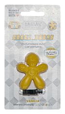 Mr&Mrs Fragrance Big Joy Vanilla Yellow - vůně do auta