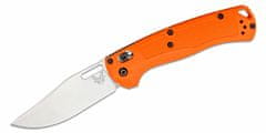 Benchmade 15535 TAGGEDOUT vreckový lovecký nôž 8,9 cm, oranžová, Grivory