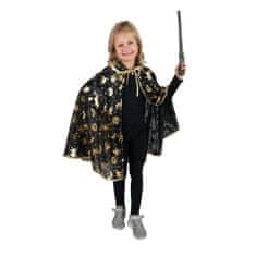 Rappa Detský plášť Čarodejník zlaty dekor