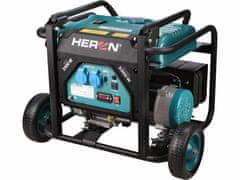 Heron Elektrocentrála rámová benzínová 1F, 3,5kW, podvozok, HERON