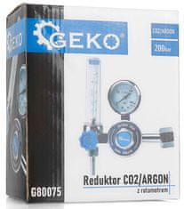 GEKO Redukčný ventil na CO2/ARGON s rotametrom