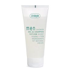 Ziaja Sprchový gél a šampón Vetiver Men (Gél & Shampoo) 200 ml