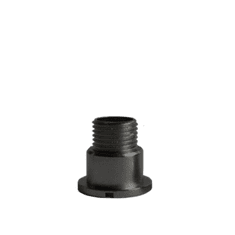Noname Čierna upevňovacia matica pre hodinový strojček 11 mm