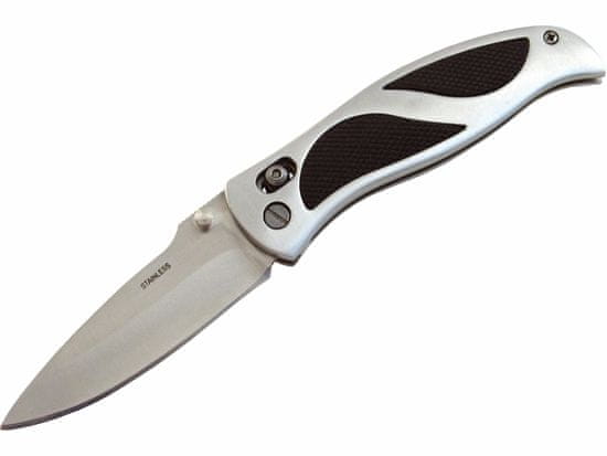 Extol Craft Nôž zatvárací s poistkou, 200mm, hliníková pogumovaná rukoväť, EXTOL CRAFT