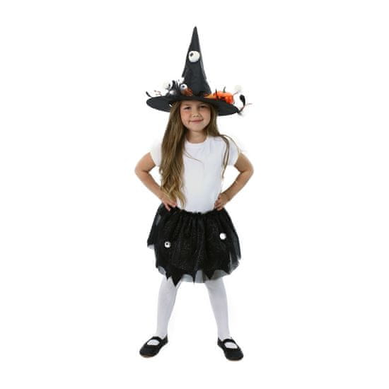 Rappa Detský kostým tutu sukne čarodejnica
