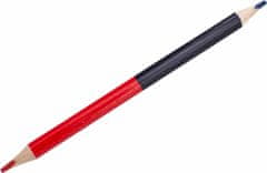 EXTOL Ceruzka tesárska červeno-modrá 2ks, 175mm, hr. 7mm