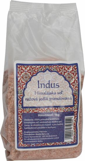 EXTOL Himalájska soľ jedlá, ružová, granulovaná hrubšia 1kg