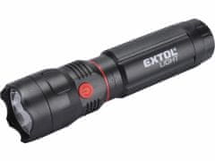 Extol Light Svietidlo 3W XPE (100lm) + 3W COB bočné (150lm) LED, 4xAAA, dĺžka 170mm, EXTOL LIGHT