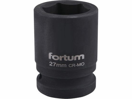 Fortum Kľúč nástrčný rázový, 27mm, 3/4”, FORTUM