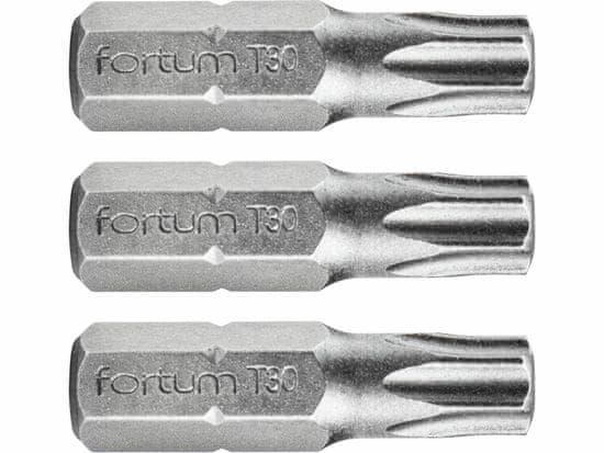 Fortum Bit torx 3ks, T 30x25mm, S2, FORTUM