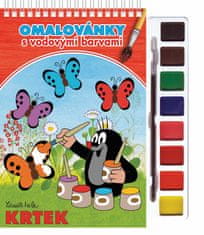 Rappa Omalovánka s vodovými farbami a štetcom Krtek