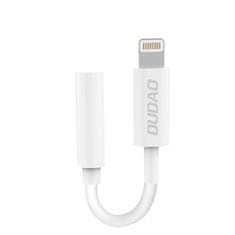 DUDAO Dudao audio adaptér adaptér pre slúchadlá z Lightning na 3,5 mm mini jack biely (L16i white)
