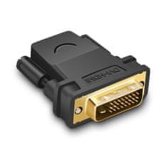 Ugreen Ugreen HDMI (samica) - DVI 24+1 (samec) adaptér FHD 60 Hz čierny (20124)