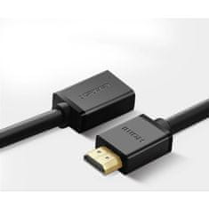 Ugreen Ugreen HDMI (samica) - HDMI (samec) predlžovací kábel 4K 10,2 Gb/s 340 Mhz audio ethernet 0,5 m čierny (HD107 10140)
