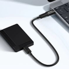 BASEUS Mini adaptér Baseus série Ingenuity USB 3.1 OTG na USB-C čierny (ZJJQ000101)