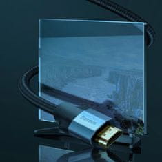 BASEUS Baseus Enjoyment kábel adaptér kábel HDMI 4K60Hz 0,75 m tmavo sivý
