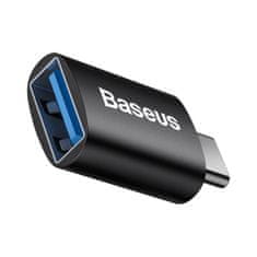 BASEUS Adaptér radu Baseus Ingenuity z USB-C na USB-A 3.2 gen 1 čierny (ZJJQ000001)