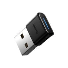 BASEUS Baseus BA04 mini adaptér Bluetooth 5.0 USB prijímač vysielač k počítaču čierny (ZJBA000001)