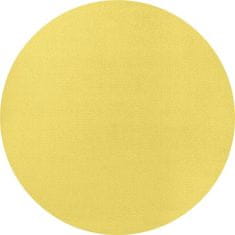 Hanse Home Kusový koberec Fancy 103002 Gelb - žltý kruh 133x133 (priemer) kruh