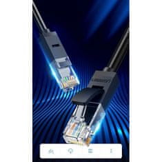 Ugreen Ugreen kábel Ethernet sieťový patchcord RJ45 Cat 6 UTP 1000Mbps 10m čierny (20164)