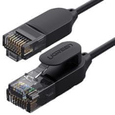 Ugreen Ugreen Kabel internetowy sieciowy Ethernet patchcord RJ45 Cat 6A UTP 1000Mbps 1 m czarny (70332)
