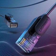 Ugreen Ugreen Kabel internetowy sieciowy Ethernet patchcord RJ45 Cat 6A UTP 1000Mbps 1 m czarny (70332)