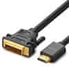 Ugreen kábel HDMI - DVI 4K 60Hz 30AWG 1m čierny (30116)