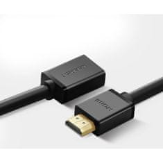 Ugreen Ugreen kábel HDMI predlžovací kábel (samica) - HDMI (samec) 19 pin 1,4v 4K 60Hz 30AWG 2m čierny (10142)