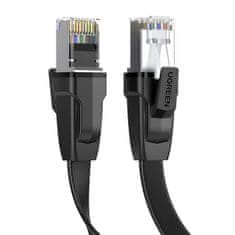 Ugreen Ugreen LAN Ethernet Cat.8 U/FTP plochý kábel 2m čierny (NW134)