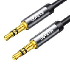 Ugreen Ugreen audio kábel AUX mini jack 3,5 mm 1 m čierny (AV119)
