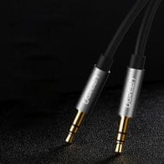 Ugreen Ugreen audio kábel AUX mini jack 3,5 mm 1 m čierny (AV119)