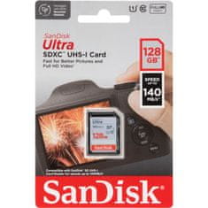 SanDisk Ultra SDXC 128GB 140MB/s