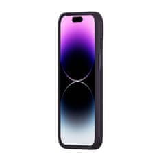 BASEUS Liquid Silica Gel Case pro iPhone 14 Pro (Elderberry)+ tvrzené sklo + čisticí sada