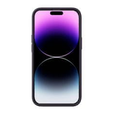 BASEUS Liquid Silica Gel Case pro iPhone 14 Pro (Elderberry)+ tvrzené sklo + čisticí sada
