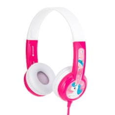 BuddyPhones Drátová sluchátka pro děti Buddyphones Discover (růžová)