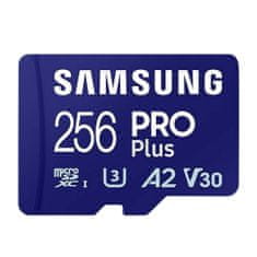 SAMSUNG Paměťová karta Samsung PRO Plus SDXC 256 GB U3 A2 V30 (MB-MD256SA/EU)