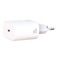 XO Nástěnná nabíječka XO L91EU USB-C, 25W (bílá)