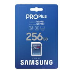 SAMSUNG Paměťová karta Samsung PRO Plus 2021 SDXC 256 GB Class 10 UHS-I/U3 V30 (MB-SD256KB/WW)