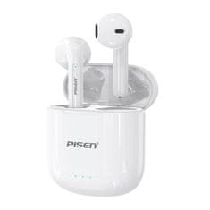 Pisen Bezdrátová sluchátka Bluetooth TWS Pisen LS03JL (bílá)